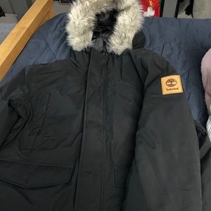 Timber jacket fur hood